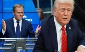 Туск объяснил, что может стоять за сменой позиции Трампа по Украине, — Politico