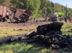 Повреждение железнодорожной инфраструктуры возле Фастова: СМИ показали кадры с места взрывов