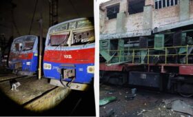 Россияне ударили по железнодорожной инфраструктуре в Полтаве: Кулеба показал фото