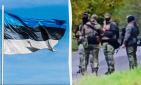 На границе с Эстонией появились «зеленые человечки» с оружием, — СМИ