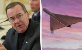 Писториус объяснил, кто должен сбивать неизвестные дроны в небе над Германией