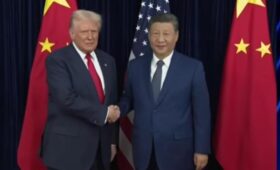 Много Украины и тарифы: в The Guardian оценили встречу Трампа и Си Цзиньпина