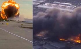 В США разбился грузовой самолет: семь человек погибли, есть много раненых (видео)