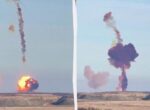Тестовый пуск ядерной ракеты «Сармат» в РФ закончился эпическим провалом (видео)