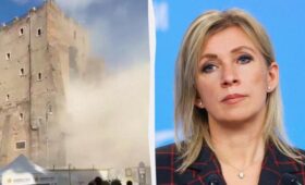 Захарова цинично высмеяла обвал башни в Риме: в Италии ей резко ответили
