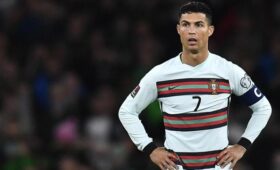 Впервые в карьере: Роналду получил красную карточку в матче за сборную Португалии