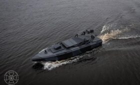 Румынские военные уничтожили в Черном море украинский морской дрон Sea Baby