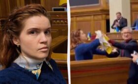 В Верховной Раде — стычки и ссоры с участием Безуглой (видео)