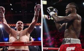 «Остался только один»: Усик нацелился на бой с Уайлдером после побед над Фьюри и Джошуа
