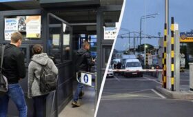 На одном из пунктов пропуска на границе с Румынией ограничили движение транспорта