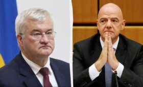 В Украине ответили на желание президента ФИФА вернуть Россию в международный футбол