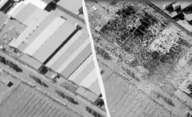 США ударили по заводу баллистических ракет в Иране: масштабы разрушений показали на фото