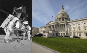 Больше американцев считают высадку на Луну выдумкой, чем доверяют Конгрессу, – СМИ