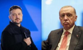 Зеленский прибыл в Стамбул для встречи с Эрдоганом