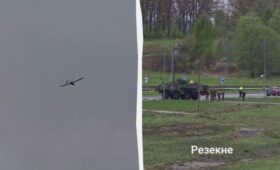 В Латвию залетели российские дроны, один упал на территории нефтебазы