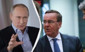 «Прибегает к обману и маневрам»: Писториус предостерег не доверять заявлениям Путина о «мире»