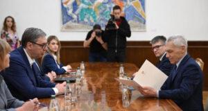 Вучич передал Путину поздравительное письмо ко Дню Победы