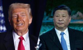 Трамп прибыл в Пекин с трехдневным визитом (видео)