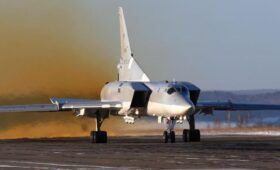 В России разбился стратегический бомбардировщик Ту-22М3 (видео)