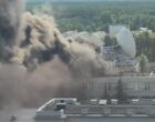 В Подмосковье вспыхнул главный научный центр «Роскосмоса»