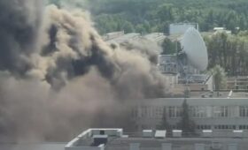 В Подмосковье вспыхнул главный научный центр «Роскосмоса»