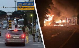 Россия атаковала международный пункт пропуска с Молдовой: движение перекрыто
