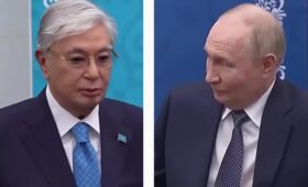 «Выдающийся государственный деятель»: Токаев похвалил Путина во время встречи с Мерцем