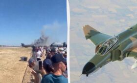 В Греции во время авиашоу разбился военный самолет: погибли два пилота