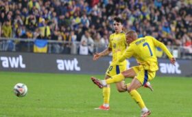 Украина и Грузия сыграли вничью в Лиге наций