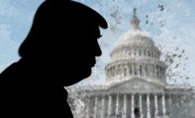 Трамп неожиданно сменил имидж и появился на публике с новым цветом волос (фото)