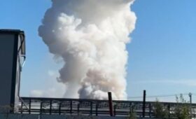 Под Санкт-Петербургом прогремел мощный взрыв: вспыхнул пожар (фото)