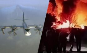 В результате катастрофы самолета Ту-95 в РФ погибли два подполковника и два майора, – СМИ