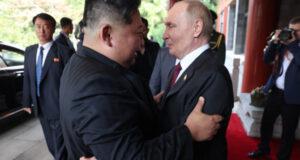 Ким Чен Ын пообещал поддерживать Путина в «священной справедливой войне» против Украины